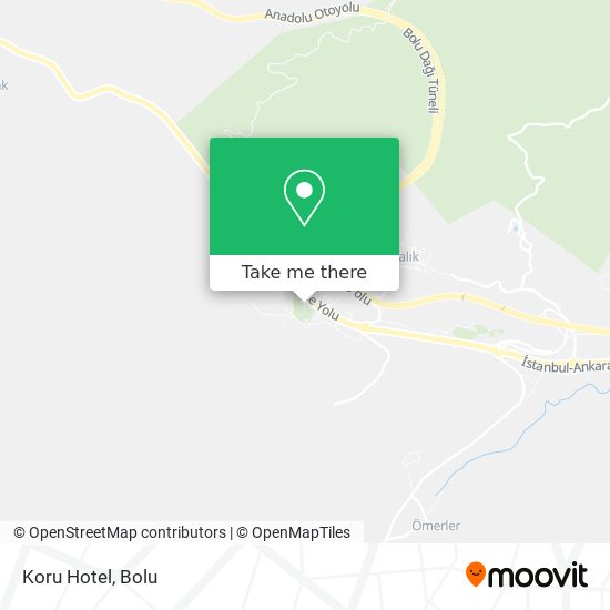 Koru Hotel map