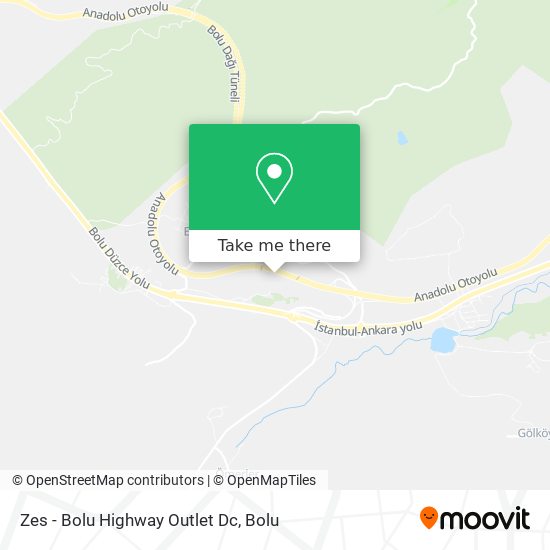 Zes - Bolu Highway Outlet Dc map