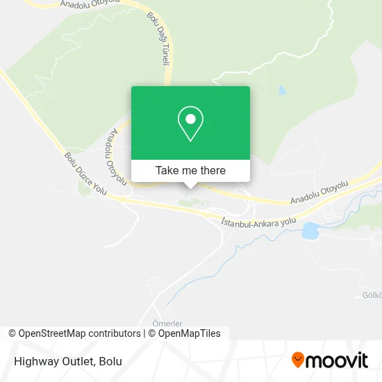 Highway Outlet map