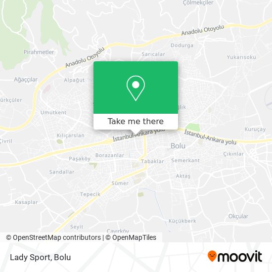 Lady Sport map