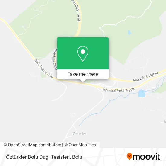 Öztürkler Bolu Dağı Tesisleri map
