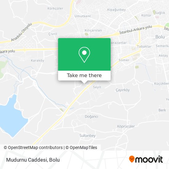 Mudurnu Caddesi map