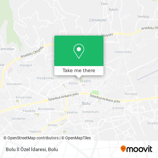 Bolu İl Özel İdaresi map