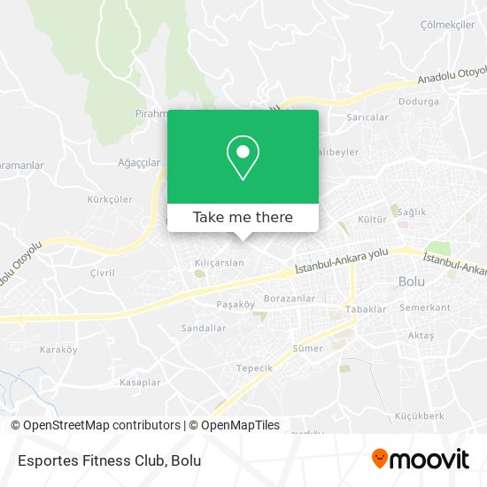 Esportes Fitness Club map