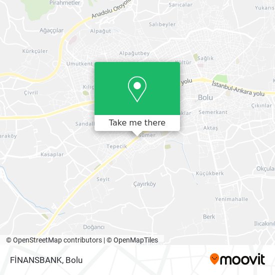 FİNANSBANK map