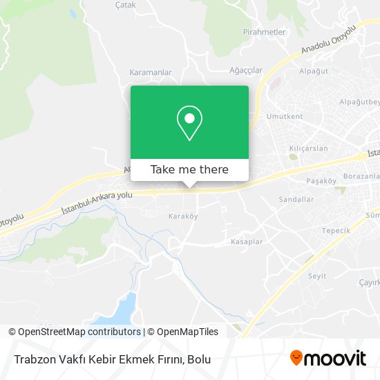 Trabzon Vakfı Kebir Ekmek Fırını map