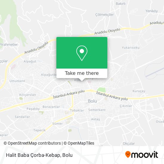 Halit Baba Çorba-Kebap map