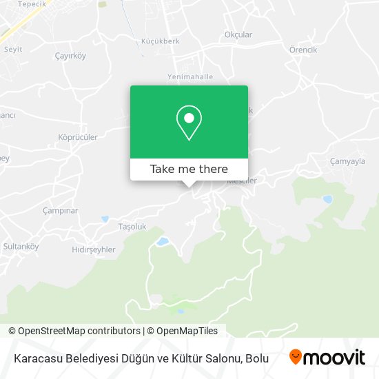 Karacasu Belediyesi Düğün ve Kültür Salonu map