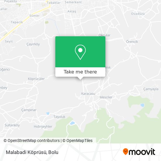 Malabadi Köprüsü map
