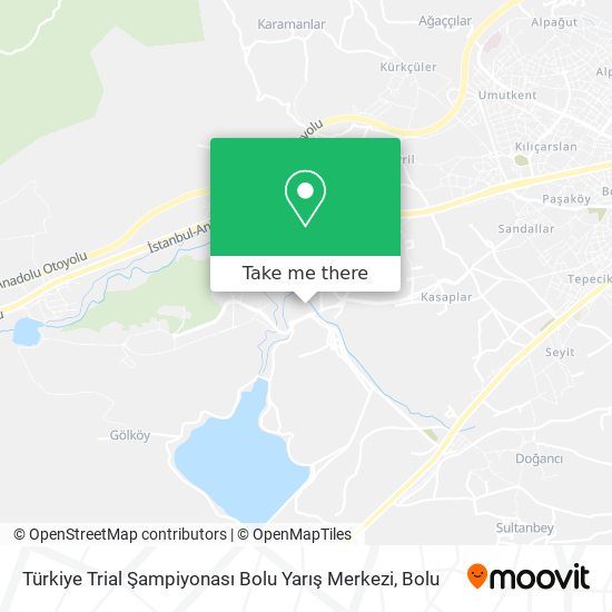 Türkiye Trial Şampiyonası Bolu Yarış Merkezi map