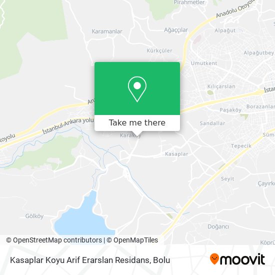 Kasaplar Koyu Arif Erarslan Residans map