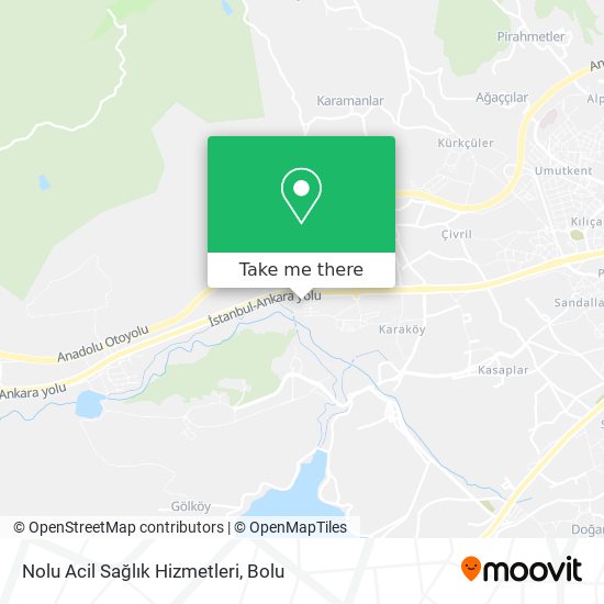 Nolu Acil Sağlık Hizmetleri map