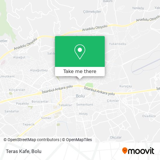 Teras Kafe map