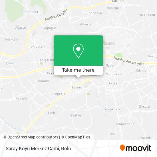 Saray Köyü Merkez Cami map