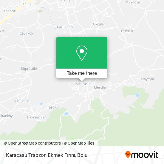 Karacasu Trabzon Ekmek Fırını map