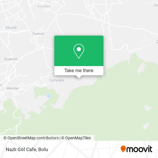 Nazlı Göl Cafe map