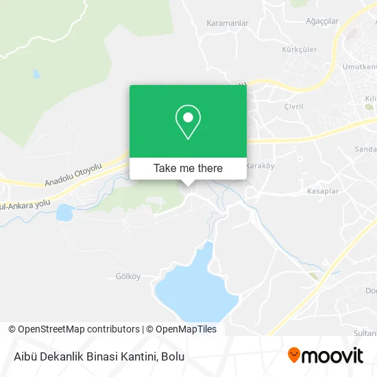 Aibü Dekanlik Binasi Kantini map