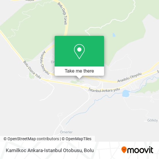 Kamilkoc Ankara-Istanbul Otobusu map
