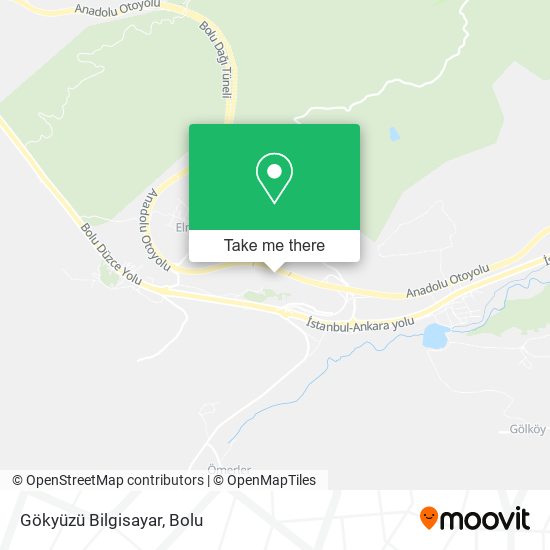 Gökyüzü Bilgisayar map
