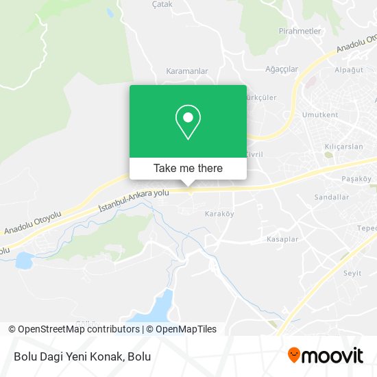 Bolu Dagi Yeni Konak map