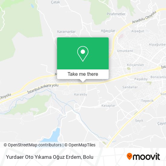 Yurdaer Oto Yıkama Oğuz Erdem map