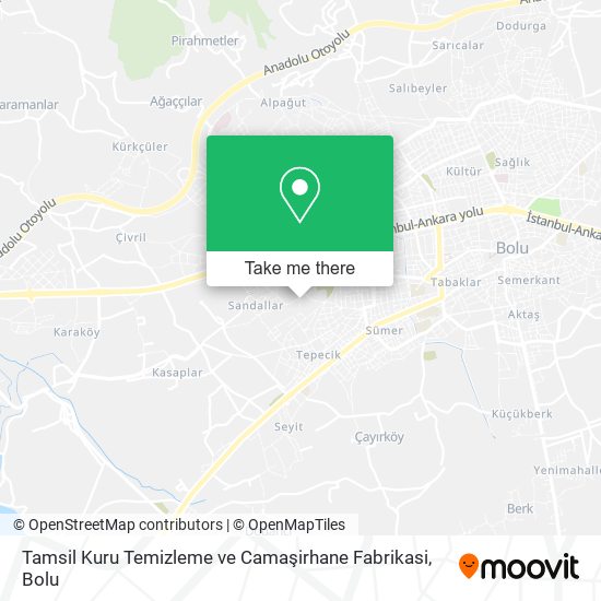 Tamsil Kuru Temizleme ve Camaşirhane Fabrikasi map