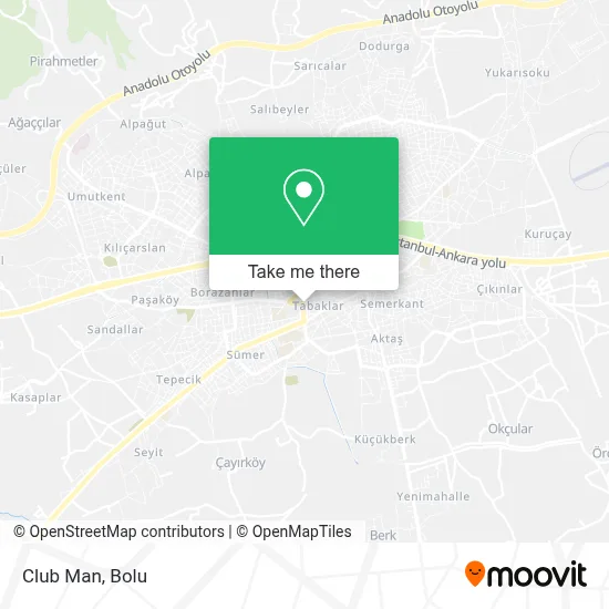 Club Man map
