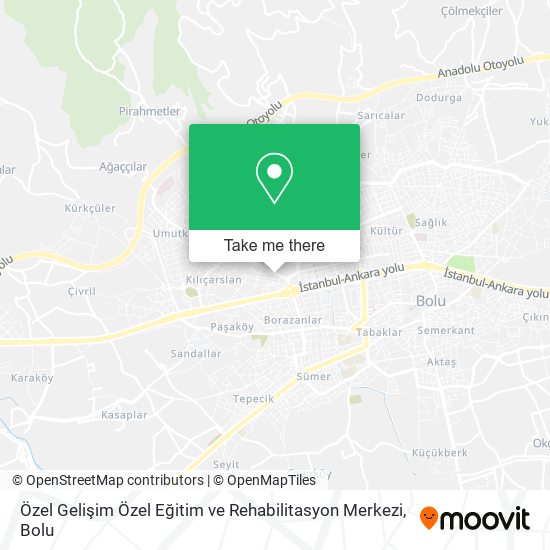 Özel Gelişim Özel Eğitim ve Rehabilitasyon Merkezi map
