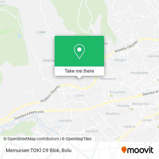 Memursen TOKİ C9 Blok map