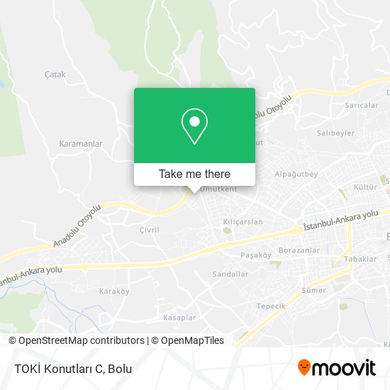TOKİ Konutları C map