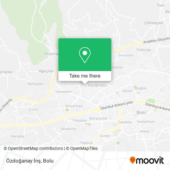 Özdoğanay İnş map
