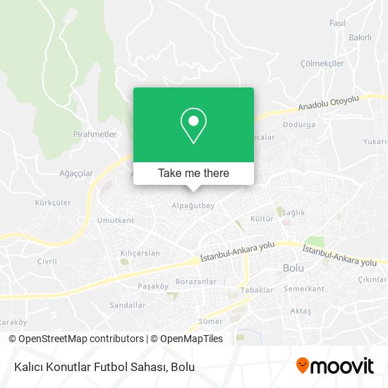 Kalıcı Konutlar Futbol Sahası map