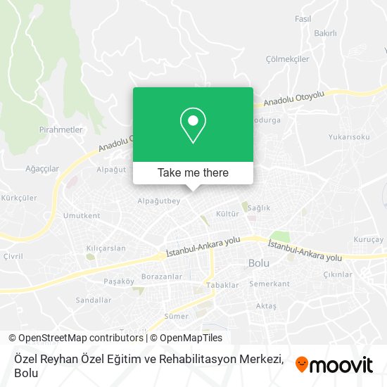 Özel Reyhan Özel Eğitim ve Rehabilitasyon Merkezi map