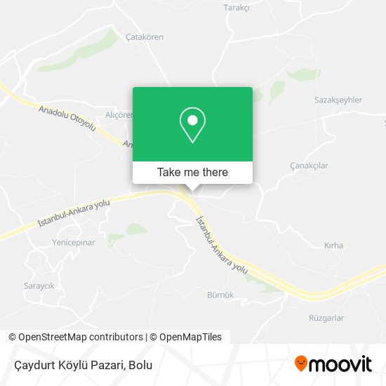 Çaydurt Köylü Pazari map