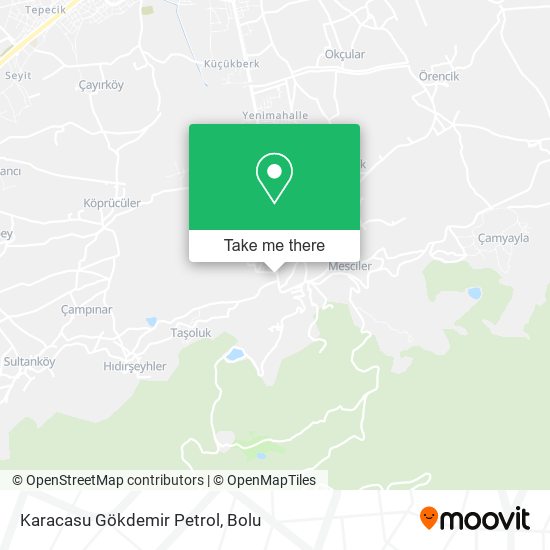Karacasu Gökdemir Petrol map