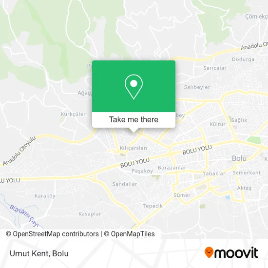 Umut Kent map