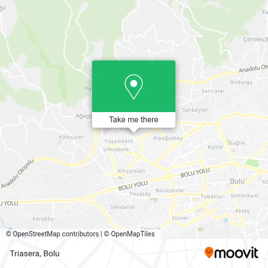 Triasera map