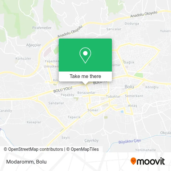 Modaromm map