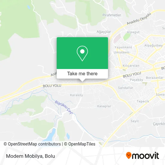 Modem Mobilya map