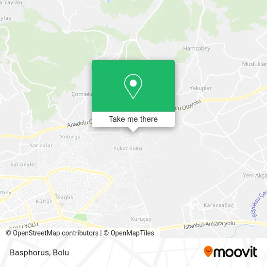 Basphorus map