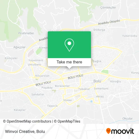 Winvoi Creative map