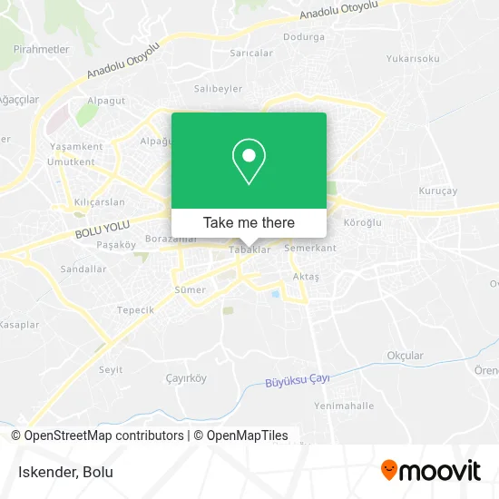 Iskender map