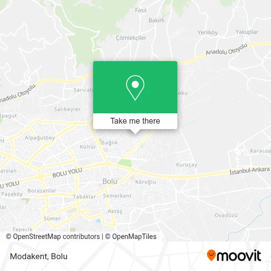 Modakent map
