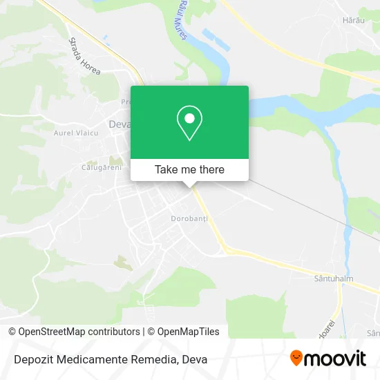 Depozit Medicamente Remedia map