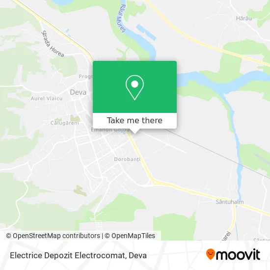 Electrice Depozit Electrocomat map
