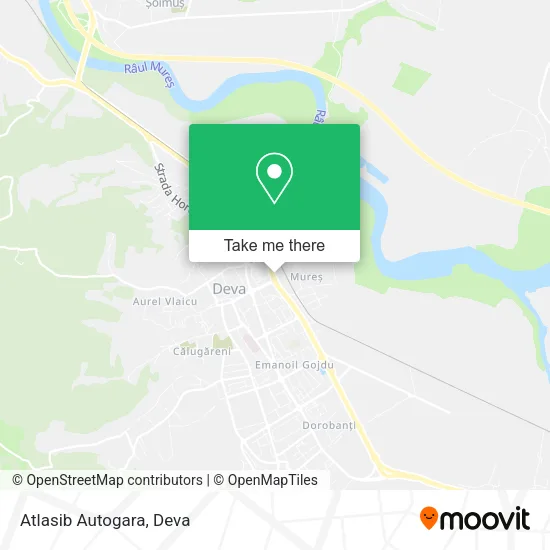 Atlasib Autogara map