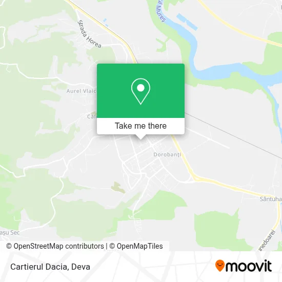 Cartierul Dacia map