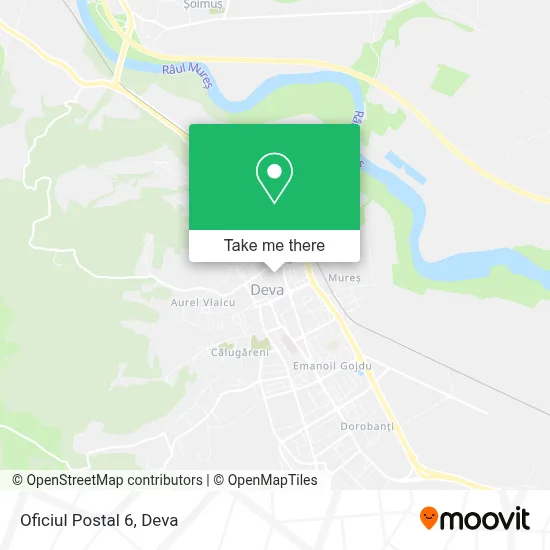 Oficiul Postal 6 map