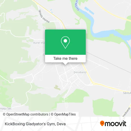 KickBoxing Gladyator's Gym map