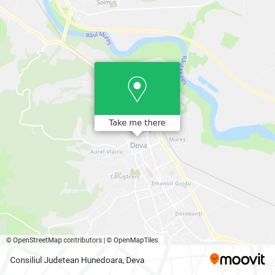 Consiliul Judetean Hunedoara map